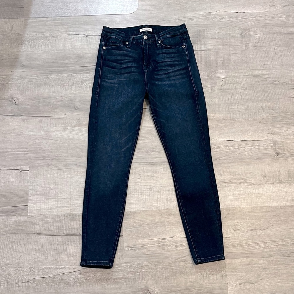 Good American Blue Skinny Jeans. Size 2/26